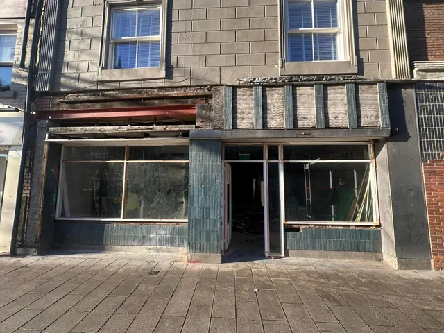 Shopfront repair - work in progress on one of our jobs