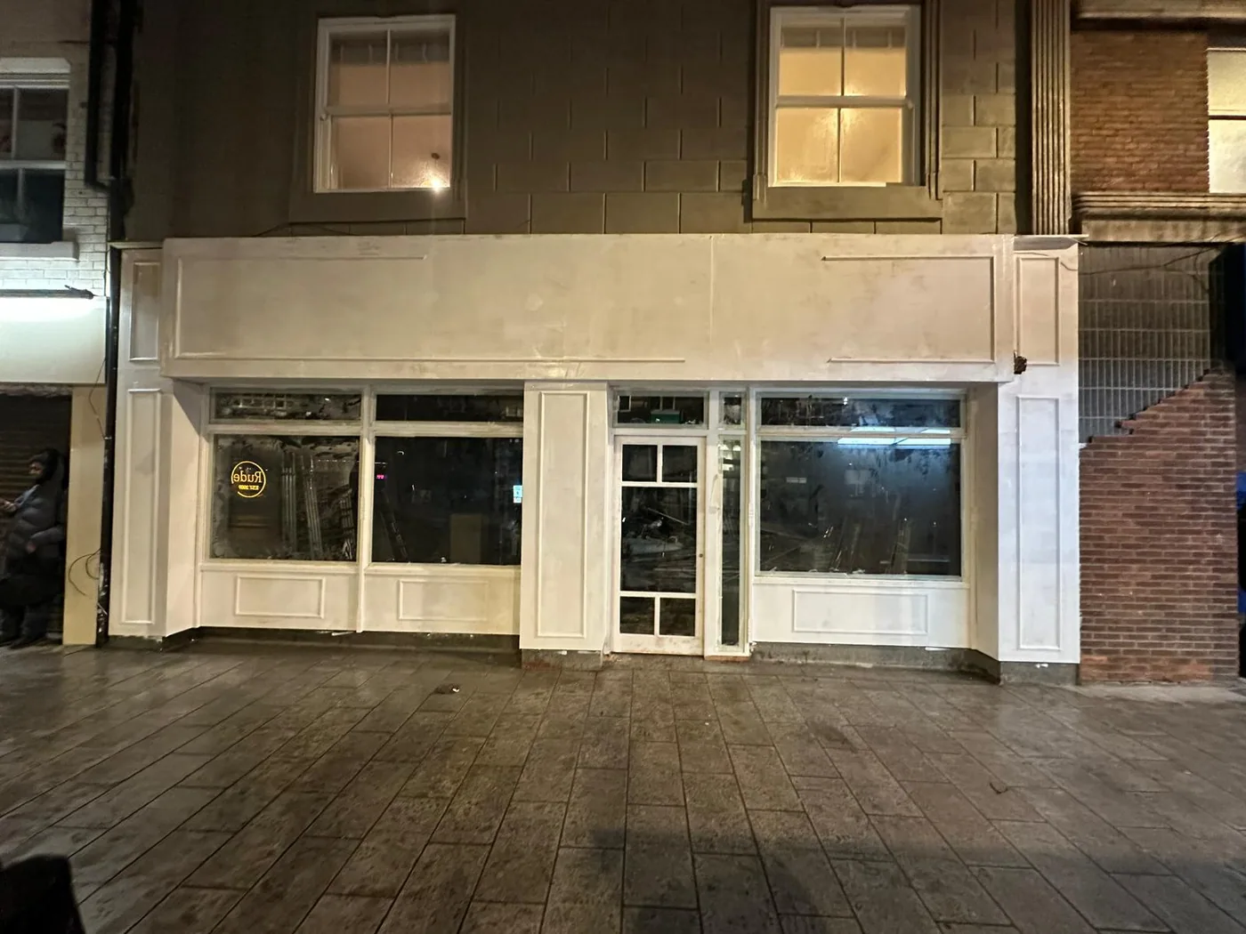 Completed commercial shopfront installation by SK Shopfronts